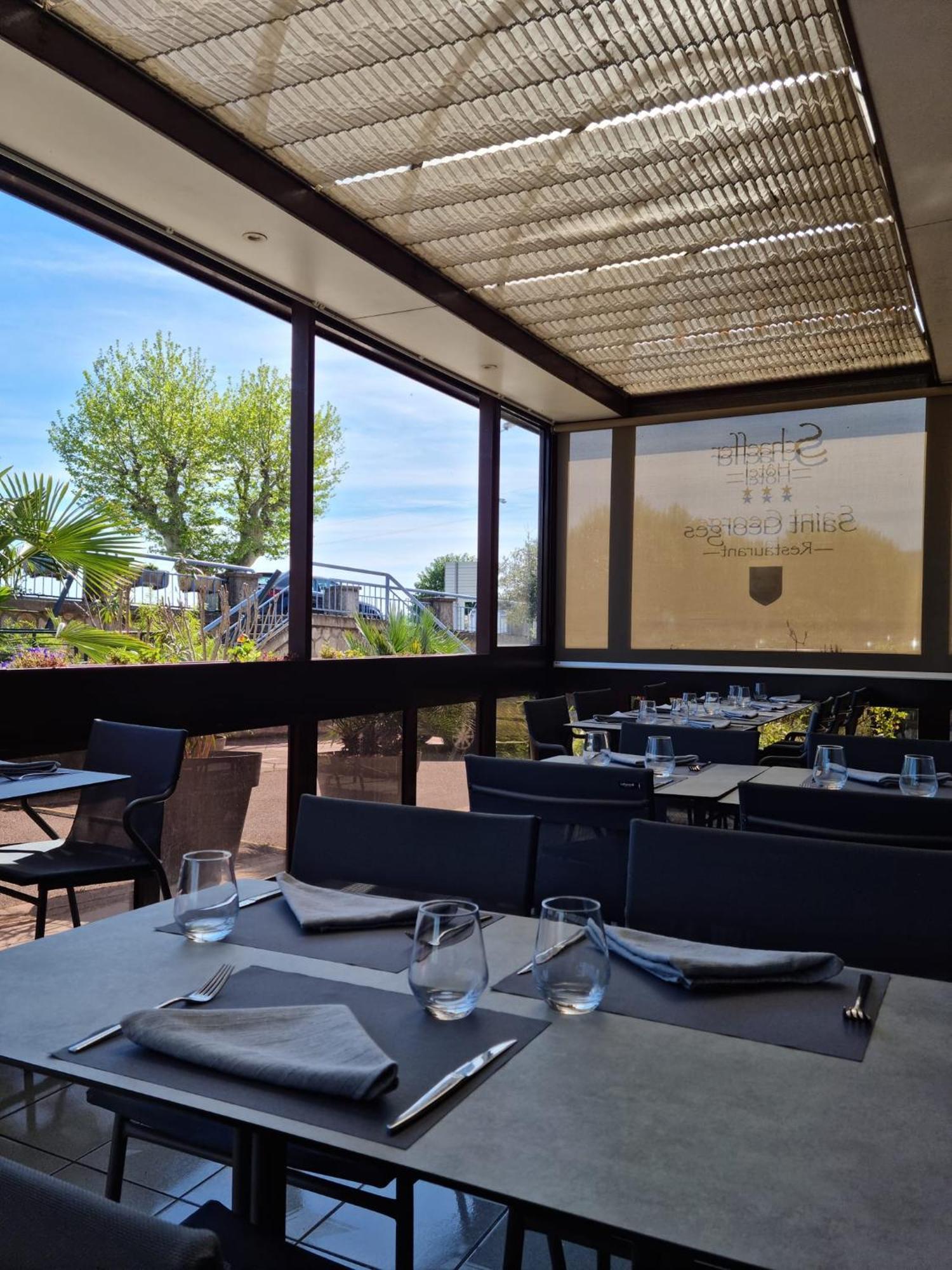 Logis Hotel Schaeffer- Restaurant Le Saint Georges Serrieres  Экстерьер фото